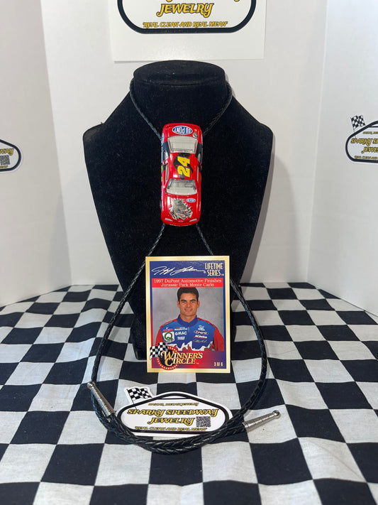 Nascar Bolo Tie - Jeff Gordon #24 Jurassic Park The Ride