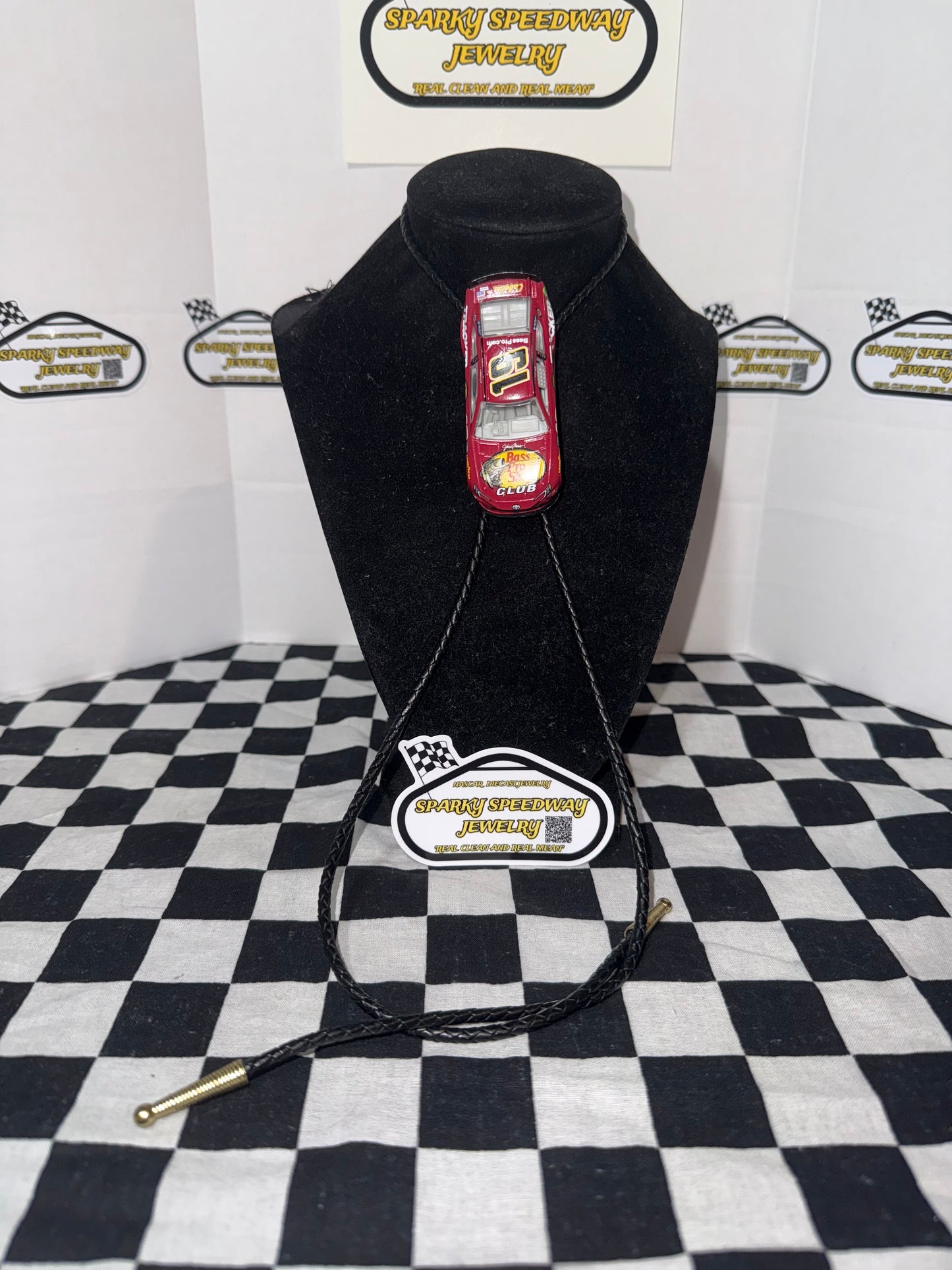 Nascar Bolo Tie - Martin Truex Jr. #19 Bass Pro Shops (Final Ride)