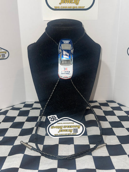 Nascar Bolo Tie - Darrel Waltrip #17 Parts America