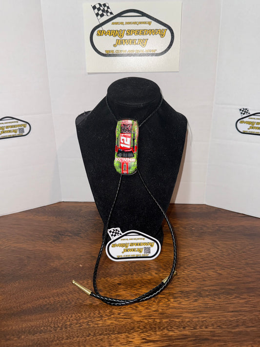 Nascar Bolo Tie - Ryan Blaney #12 Body Armor (2023 Coke 600 Win)