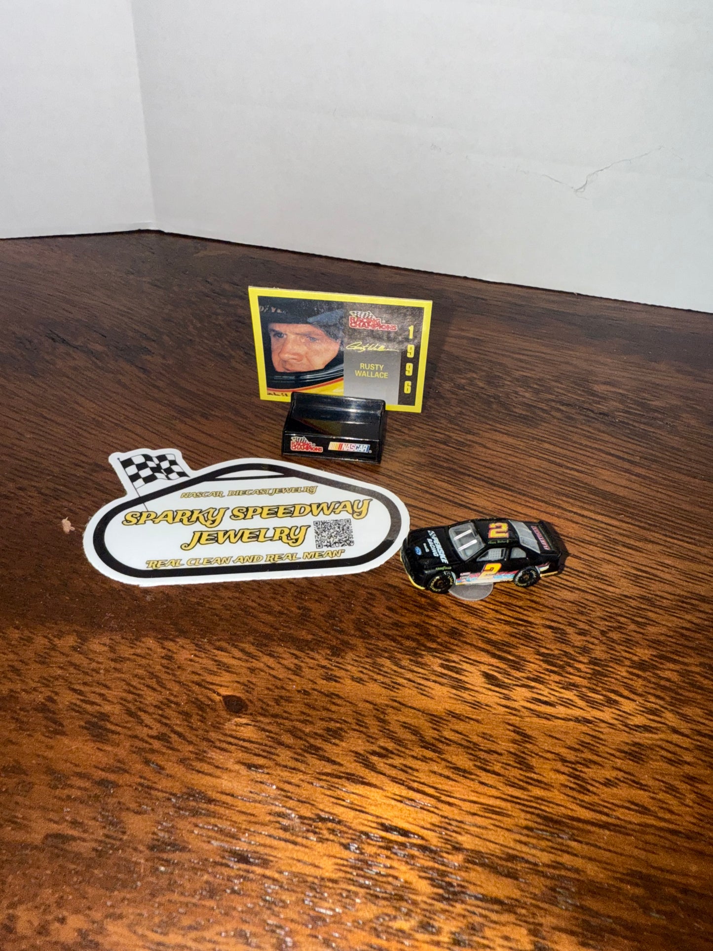 Nascar Croc Charm - Rusty Wallace #2  (1:144)