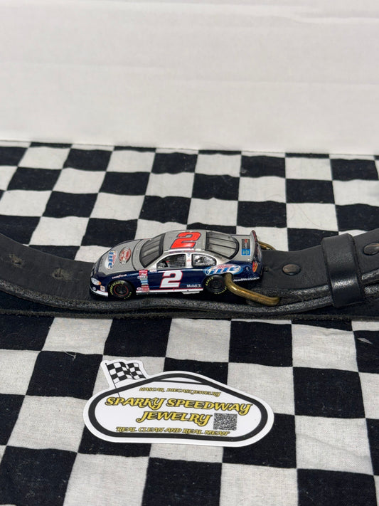 Nascar Belt Buckle - Rusty Wallace #2 Miller Light