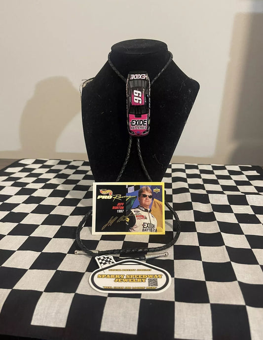 Nascar Bolo Tie - Jeff Burton #99 Exide