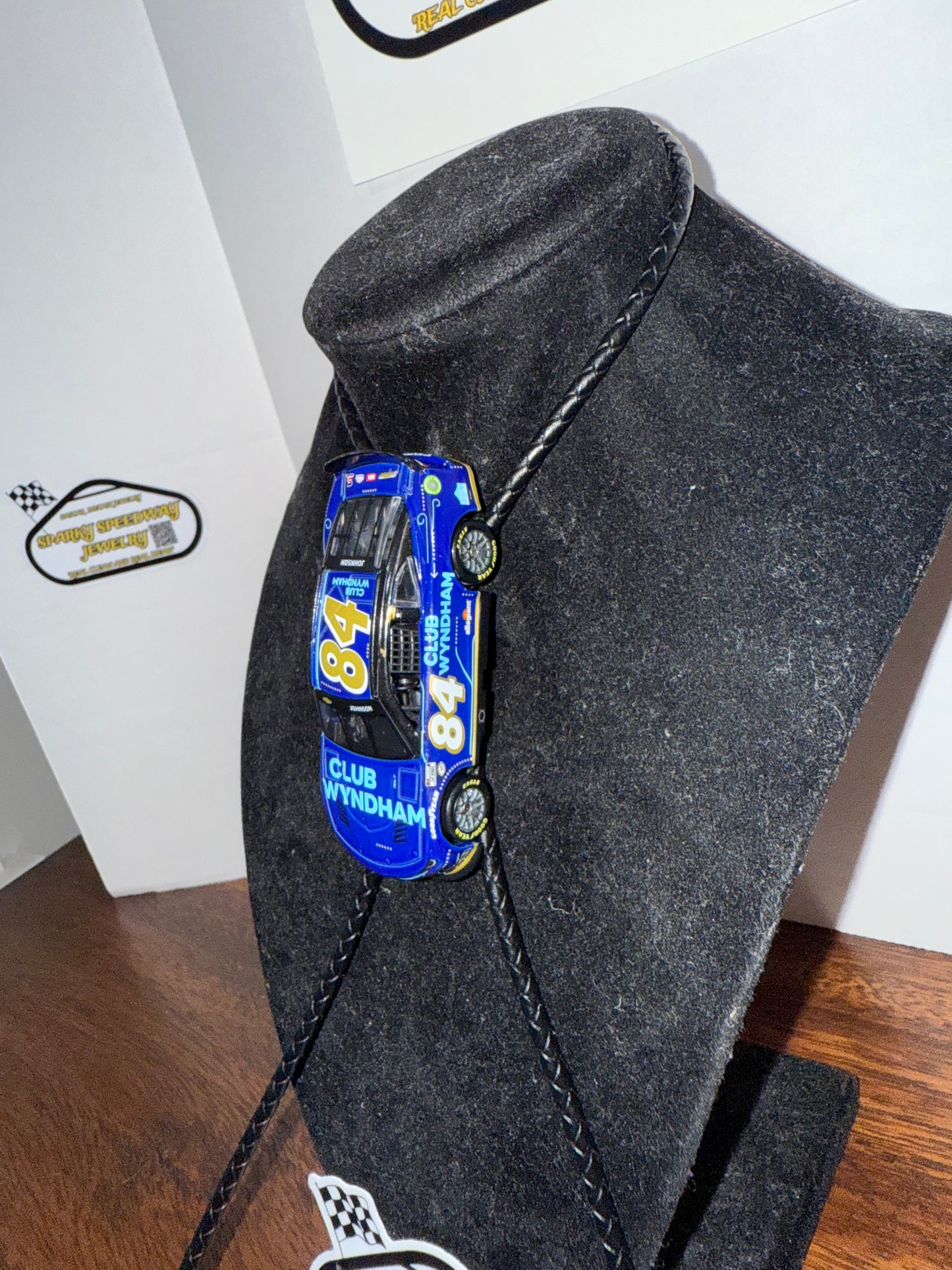 Nascar Bolo Tie - Jimmie Johnson #84 Club Wyndham