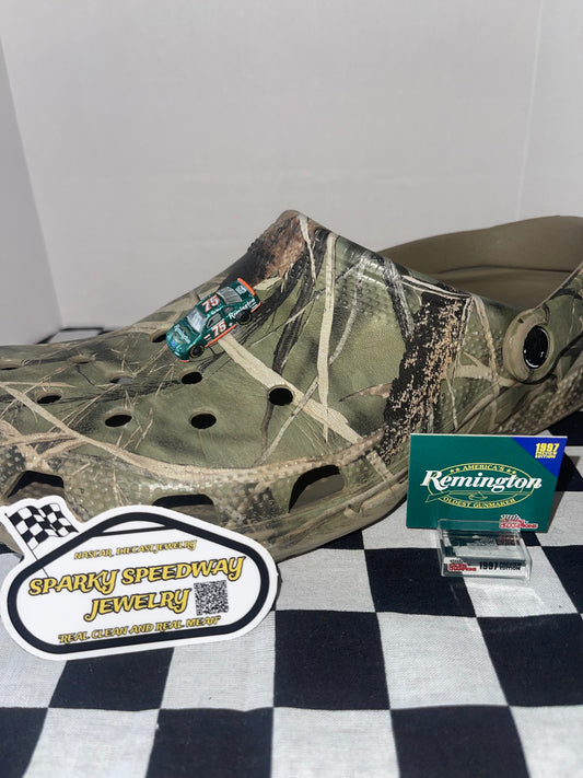 Nascar Croc Charm - Rick Mast #75 Remington (1:144)