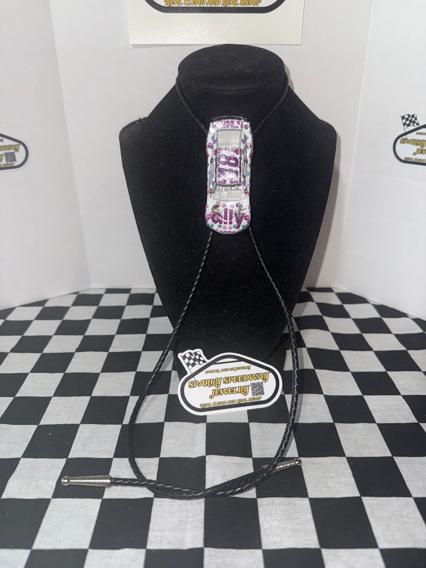 Nascar Bolo Tie - Alex Bowman #48 Ally (Best Friends)