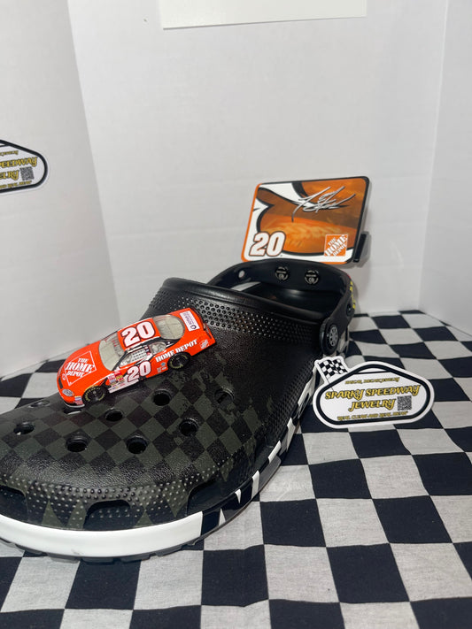 Nascar Croc Charm - Tony Stewart #20 Home Depot (1:64)