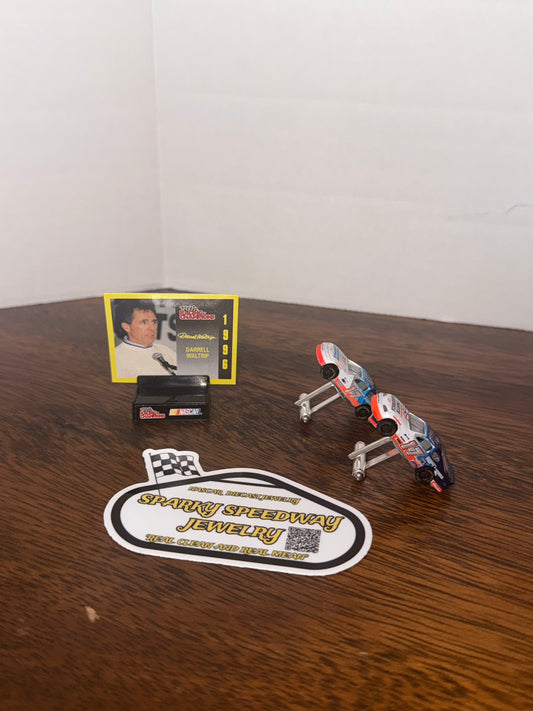 Nascar Cufflinks - Darrel Waltrip #17 Parts America (1:144)