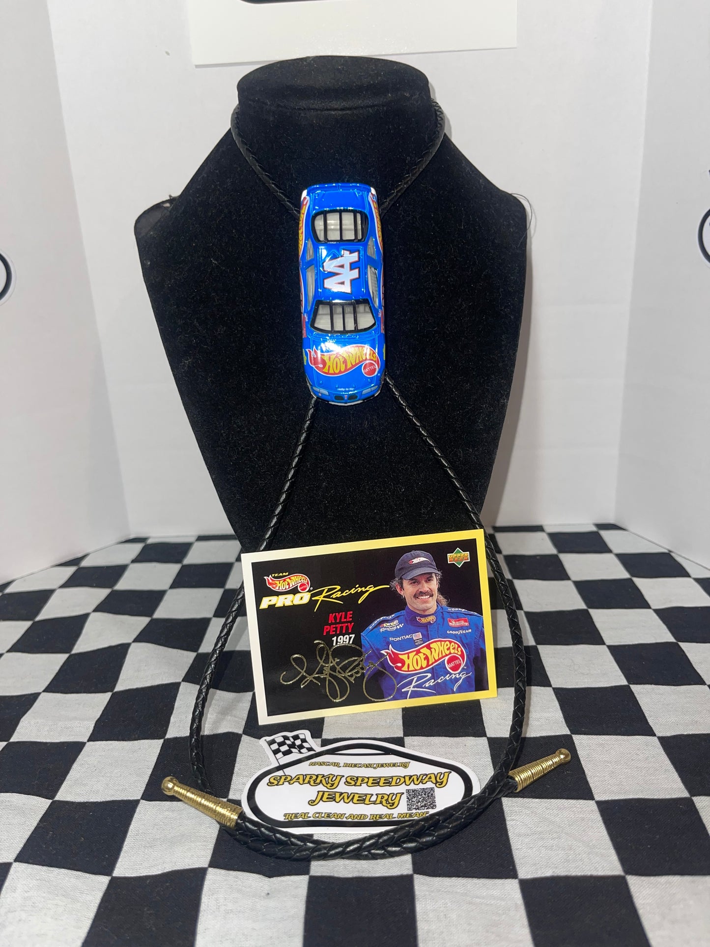 Nascar Bolo Tie - Kyle Petty #45 Hotwheels