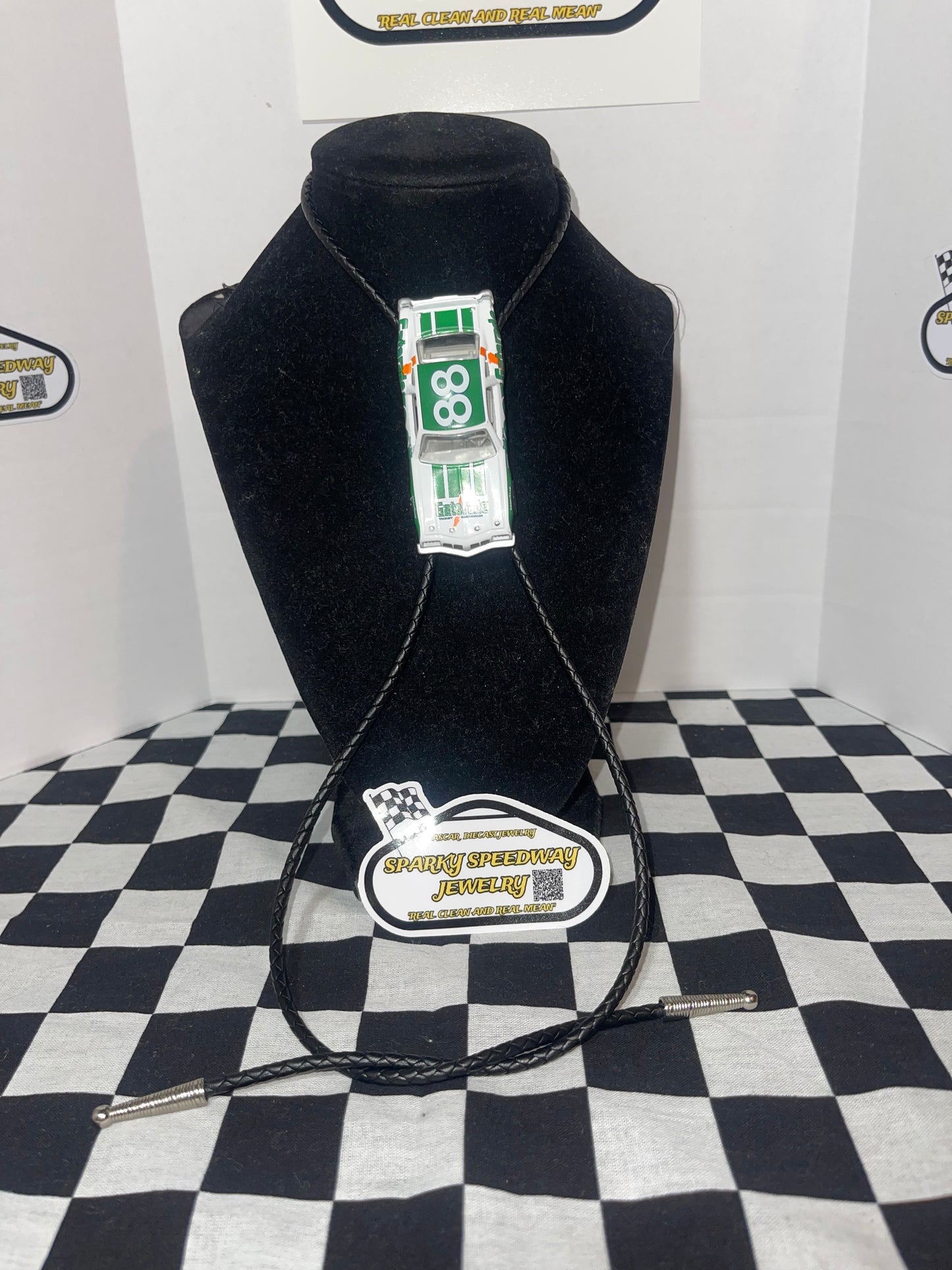 Nascar Bolo Tie - Darrel Waltrip #88 Gatorade