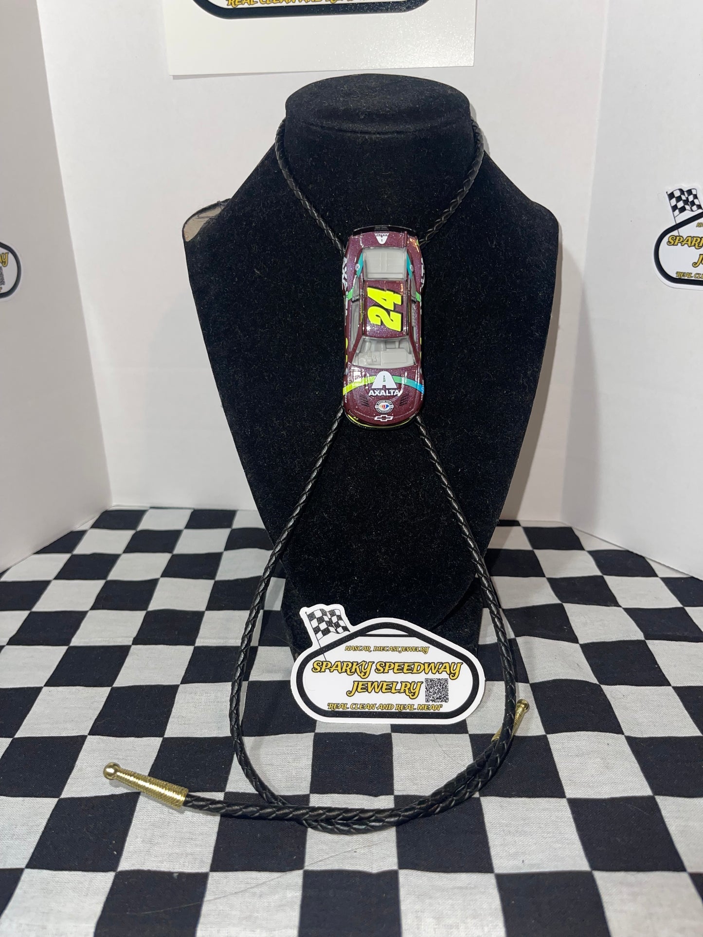 Nascar Bolo Tie - Willian Byron #24 Axalta (2023 Throwback)