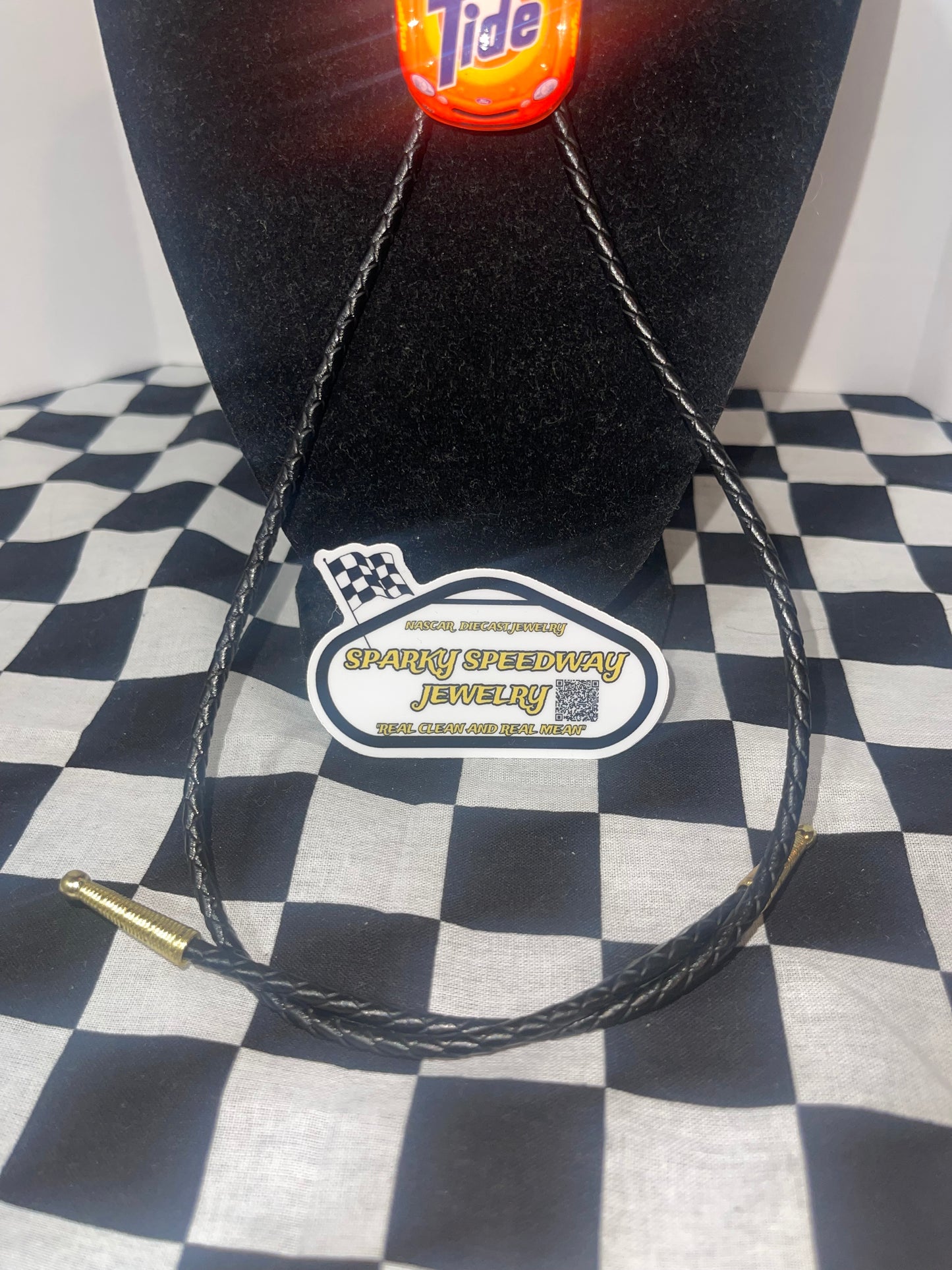 Nascar Bolo Tie - Ricky Craven #29 Tide