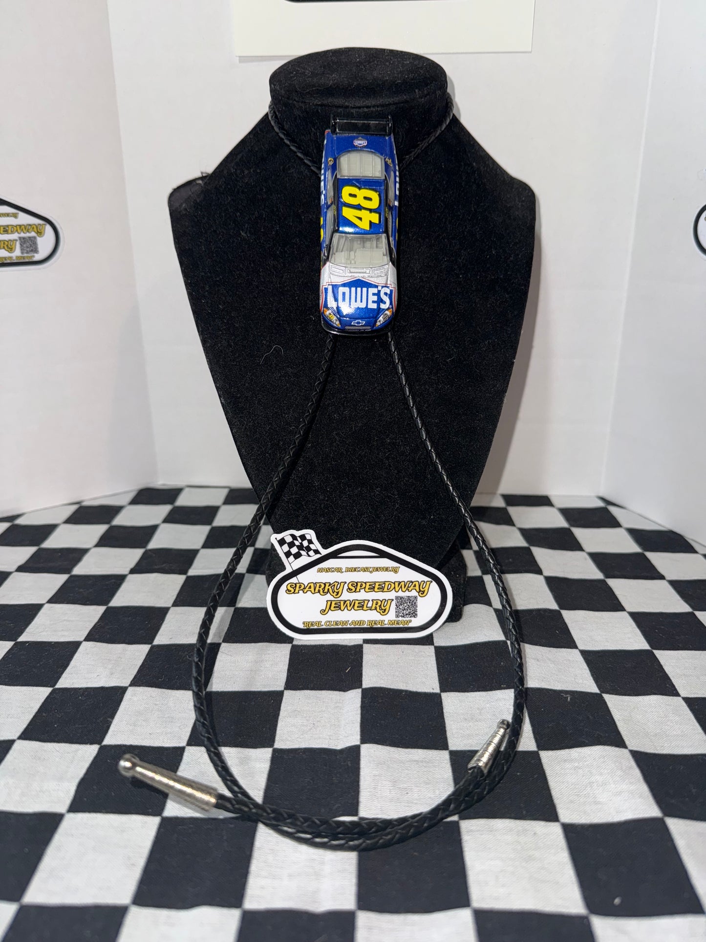 Nascar Bolo Tie - Jimmie Johnson #48 Lowe’s (COT)