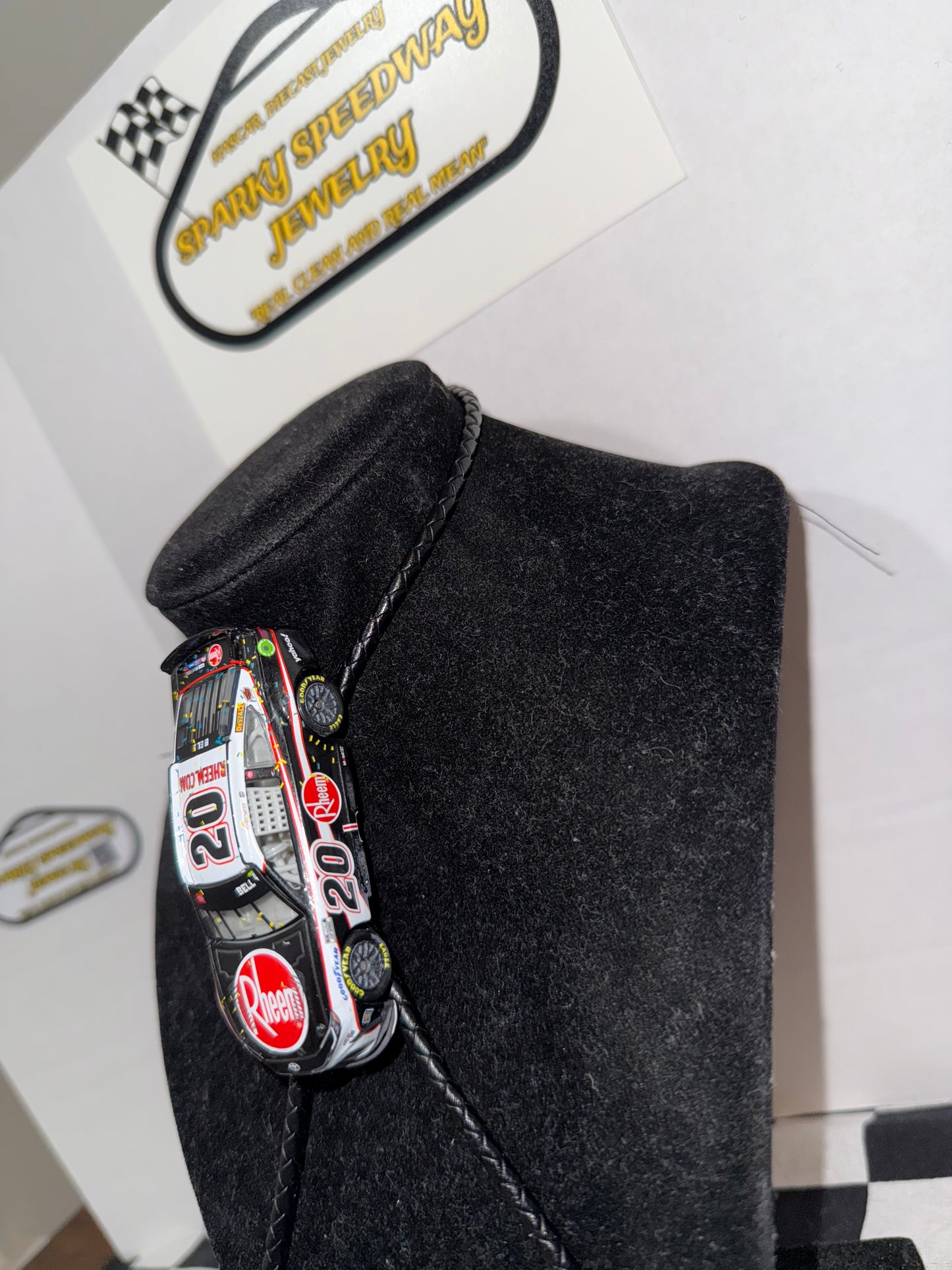 Nascar Bolo Tie - Christopher #20 Rheem (2024 Phoenix Win)