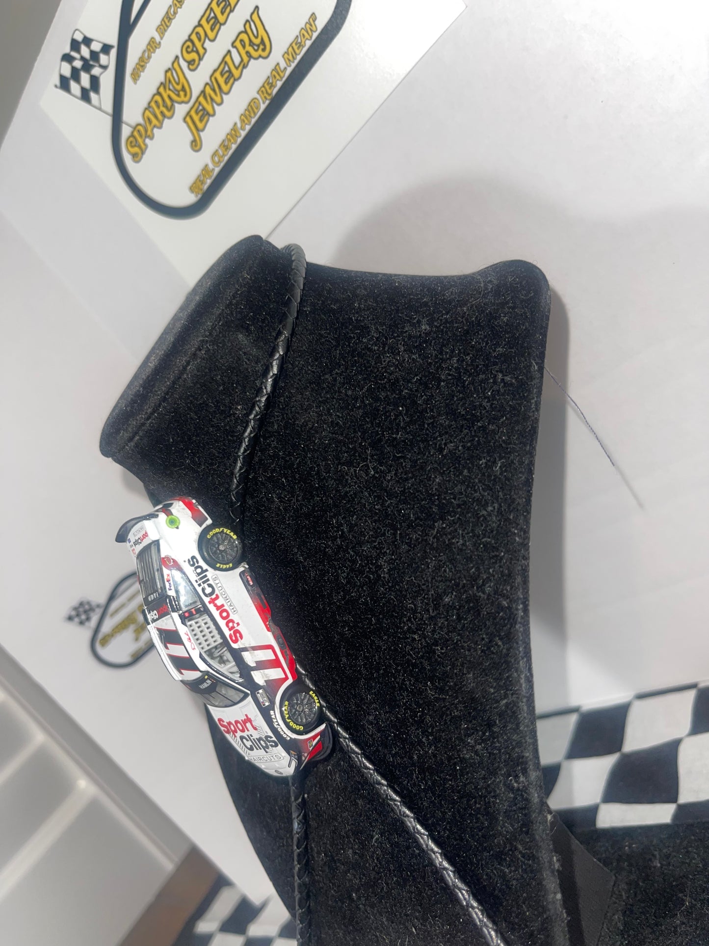 Nascar Bolo Tie - Denny Hamlin #11 Sports Clips (2024 Clash Win)