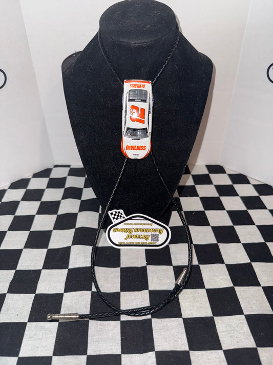 Nascar Bolo Tie - Ryan Blaney #12 DeVilbiss