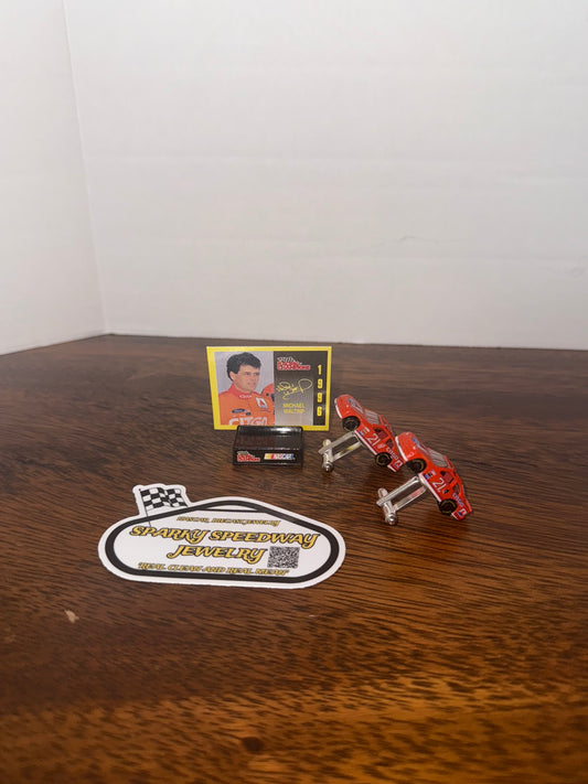 Nascar Cufflinks - Michael Waltrip #21 Citgo (1:144)