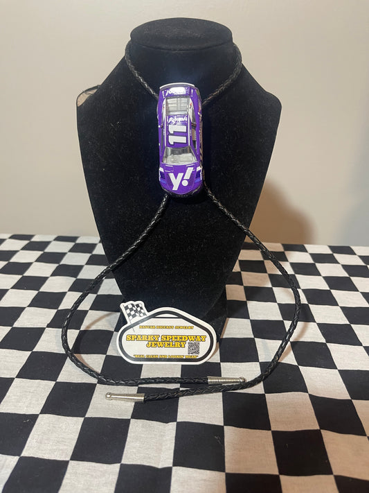 Nascar Bolo Tie - Denny Hamlin #11 Yahoo