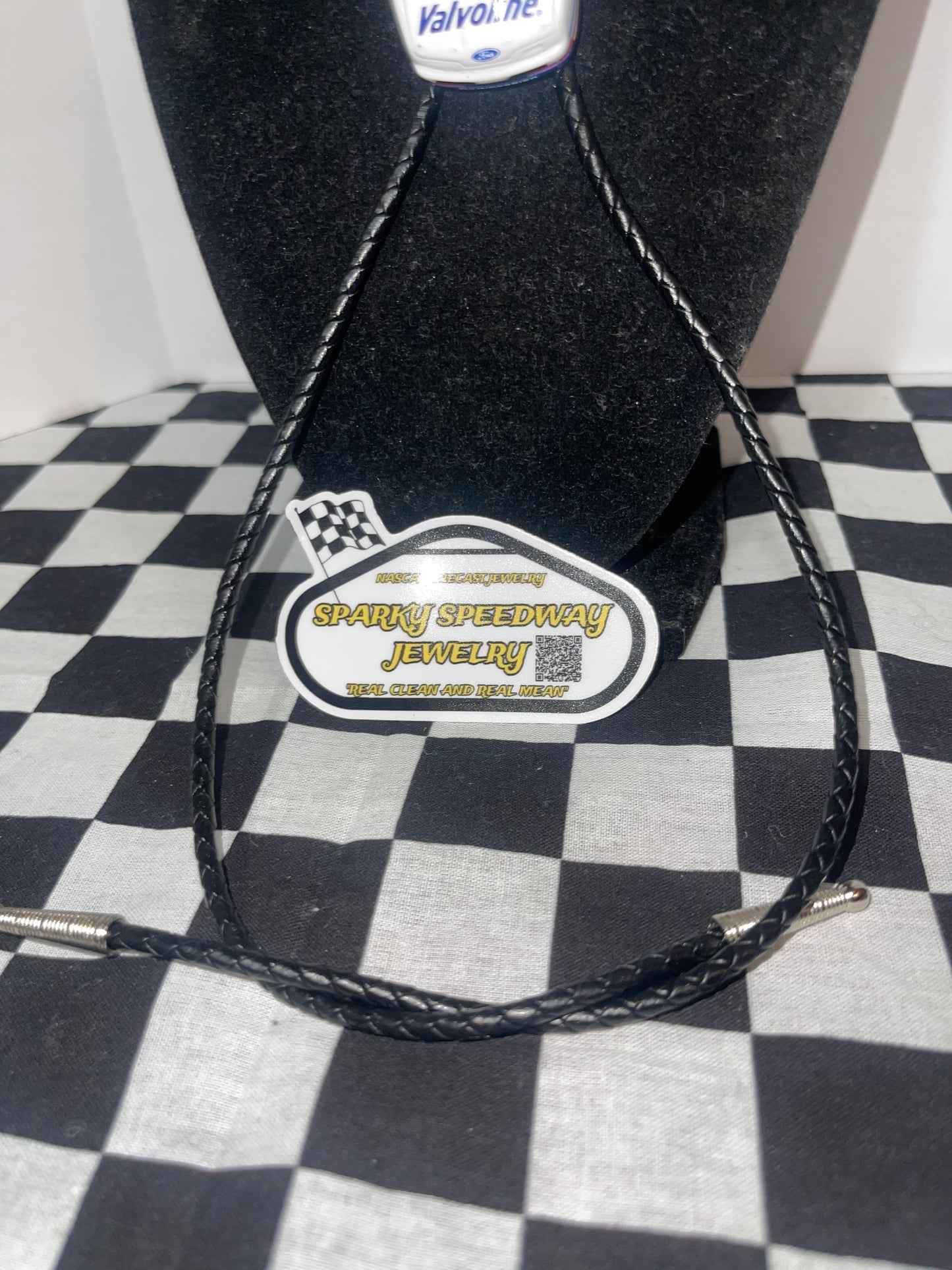 Nascar Bolo Tie - Mark Martin #6 Valvoline