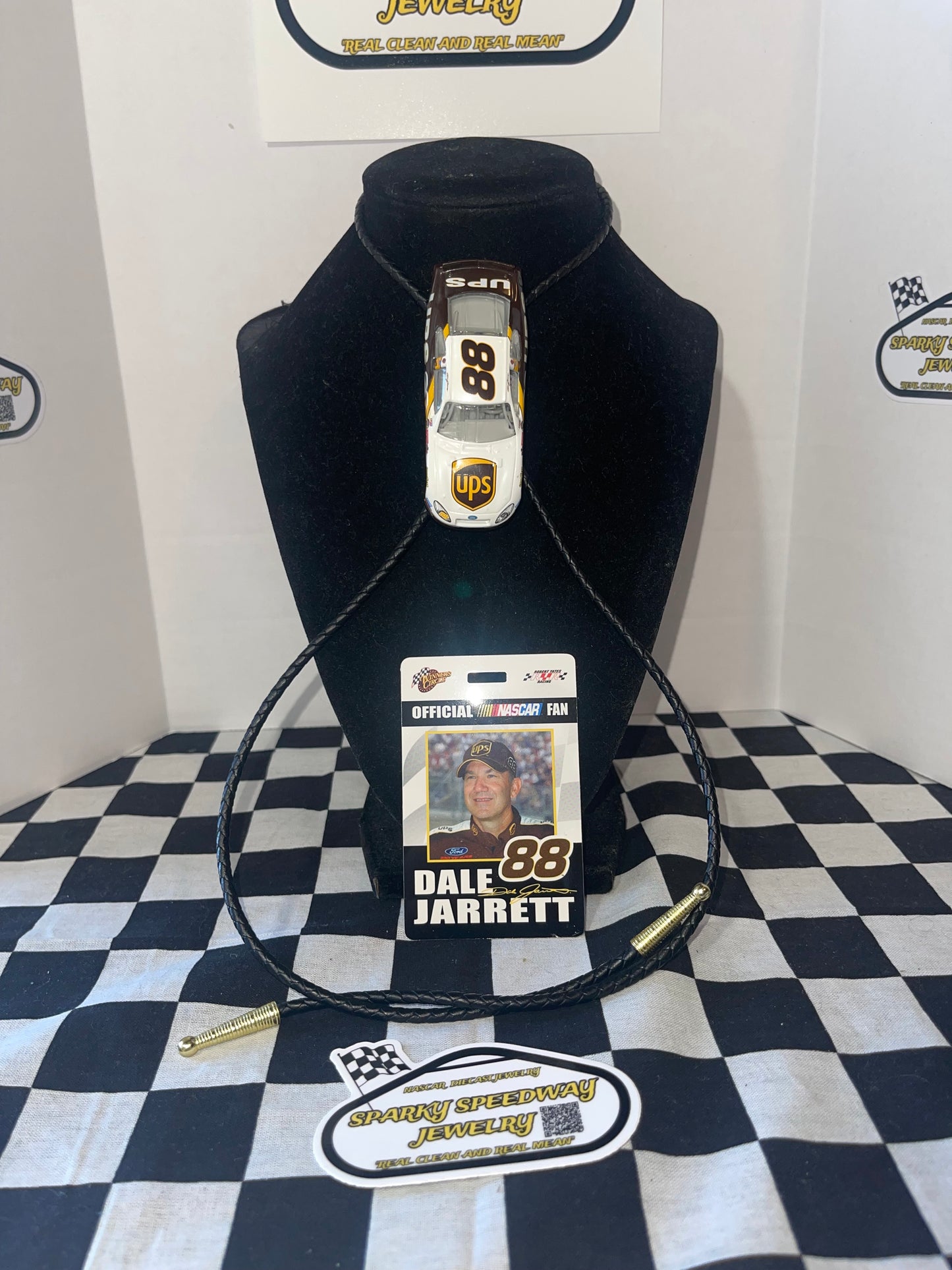 Nascar Bolo Tie - Dale Jarret #88 UPS