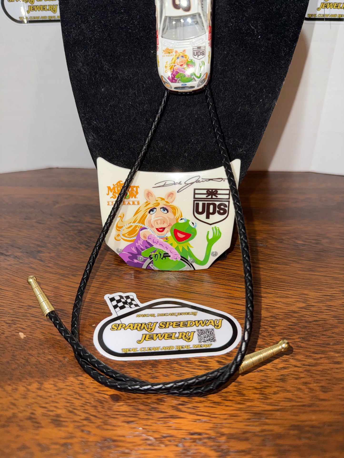 Nascar Bolo Tie - Dale Jarrett #88 Ups/The Muppets