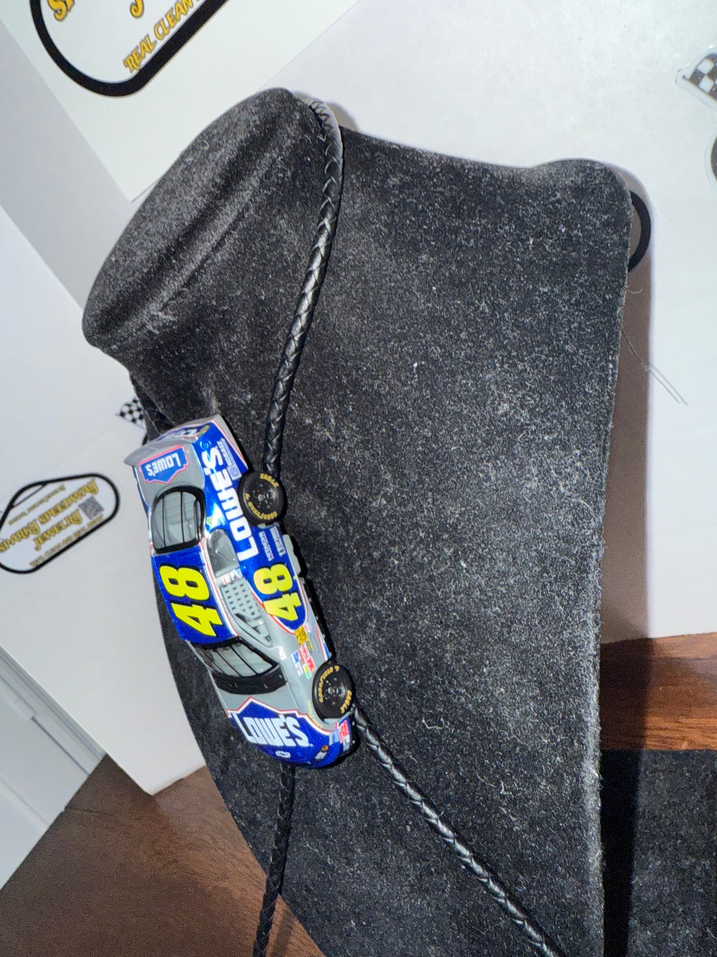 Nascar Bolo Tie - Jimmie Johnson #48 Lowe’s