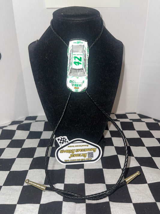 Nascar Bolo Tie - John Hunter Nemecheck #42 Dollar Tree