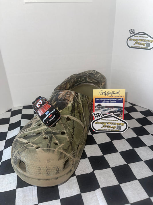 Nascar Croc Charm - Dale Earnhardt #3 Goodwrench (1994 Championship Car) (1:64)