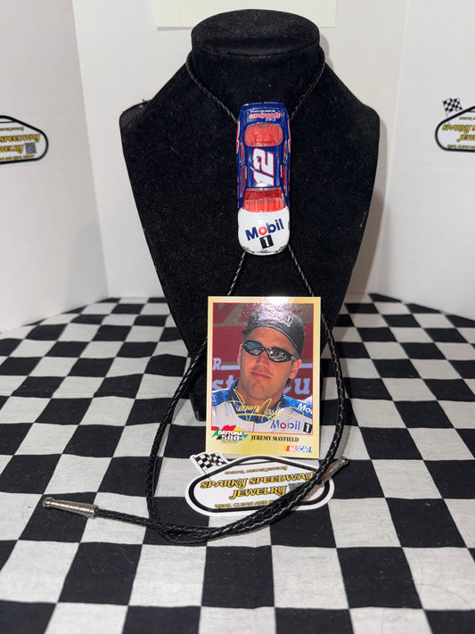 Nascar Bolo Tie - Jeremy Mayfield #12 Mobil 1