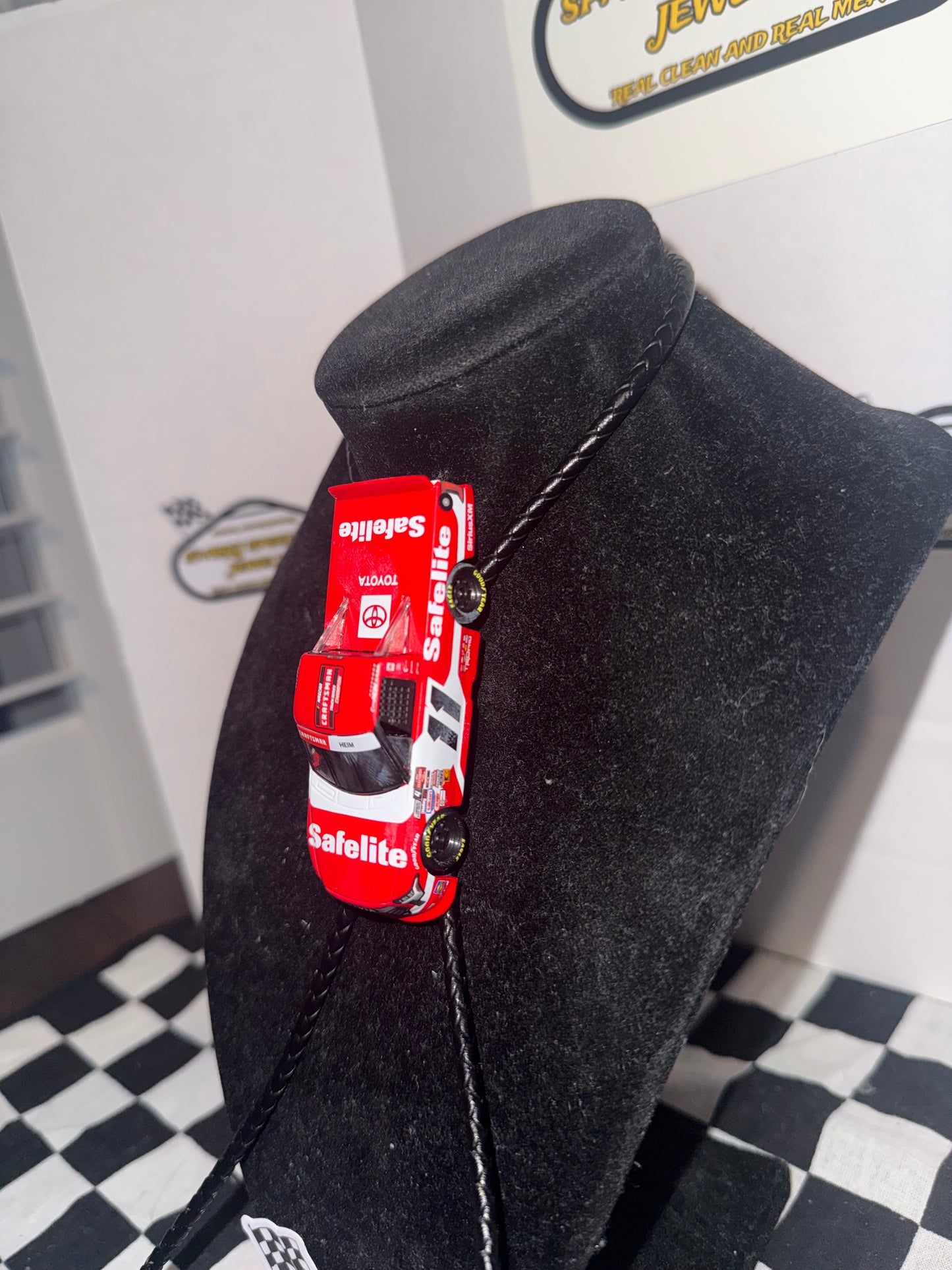Nascar Bolo Tie - Corey Heim #11 Safelite 2022 Truck Series Champion.