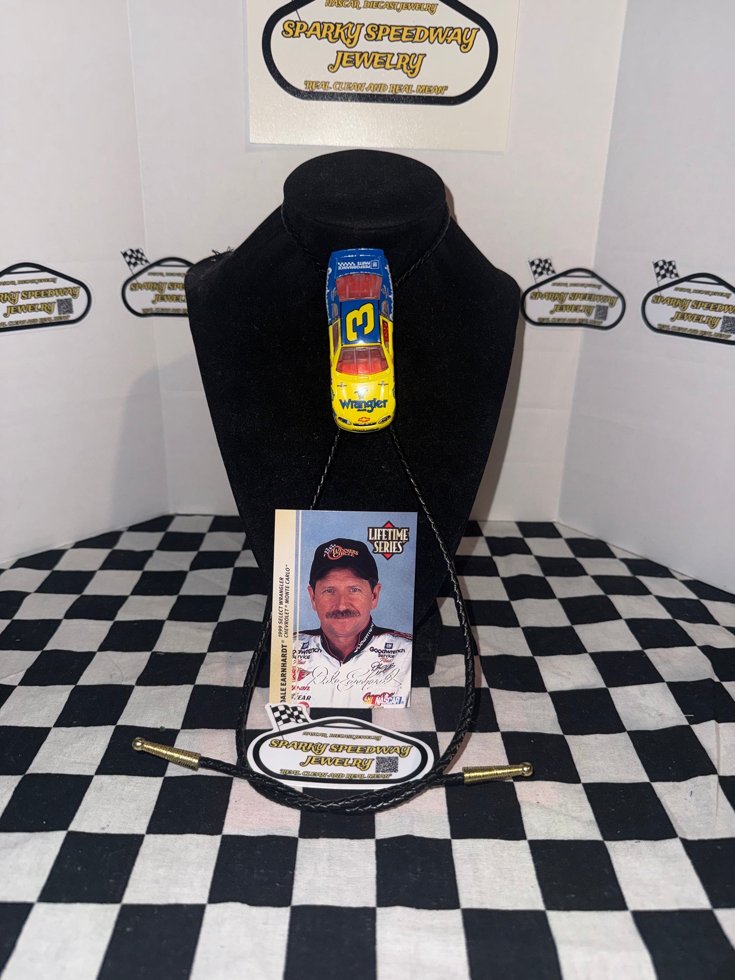 Nascar Bolo Tie - Dale Earnhardt #3 Wrangler