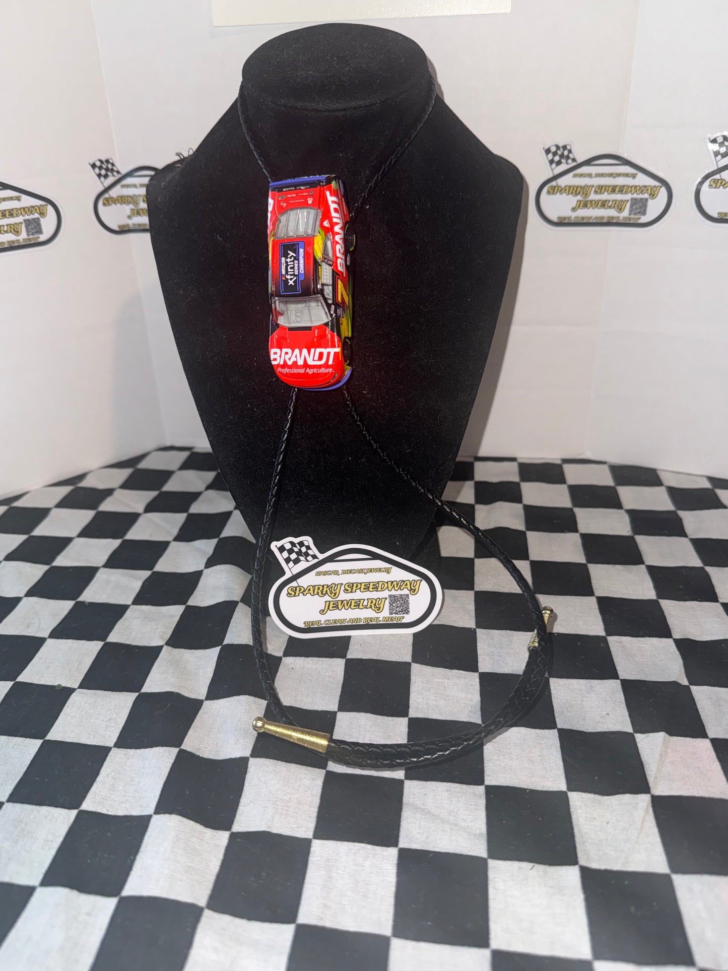 Nascar Bolo Tie - Justin Allgaier #7 Brandon (2024 Champion)