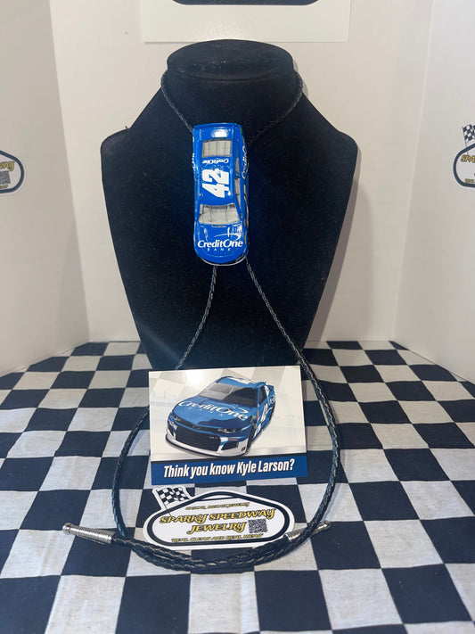 Nascar Bolo Tie - Kyle Larson #42 Credit One Bank