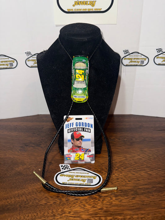 Nascar Bolo Tie - Jeff Gordon #24 Nicorette