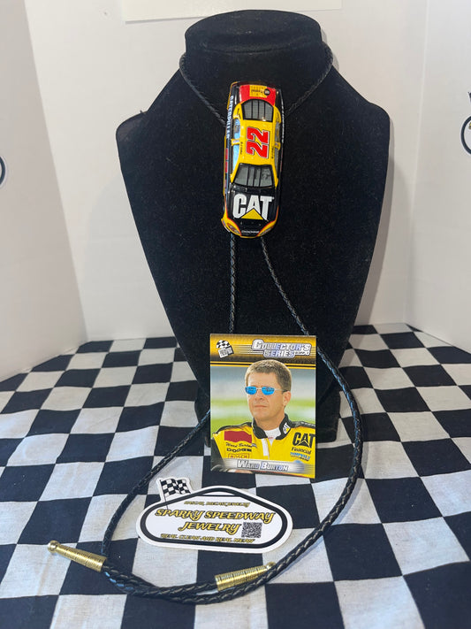 Nascar Bolo Tie - Ward Burton #22 Caterpillar