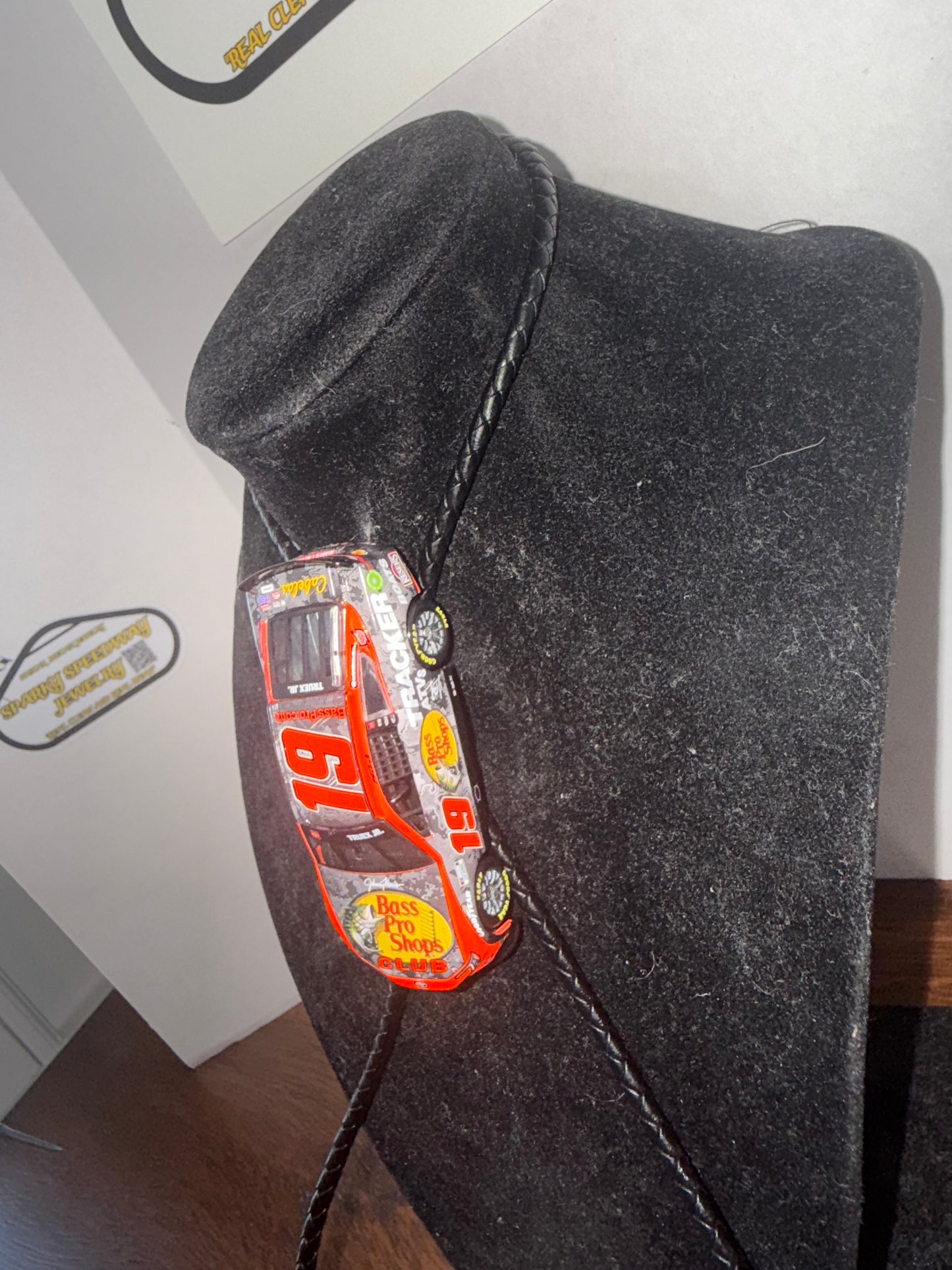 Nascar Bolo Tie - Martin Truex Jr. #19 Bass Pro Shops