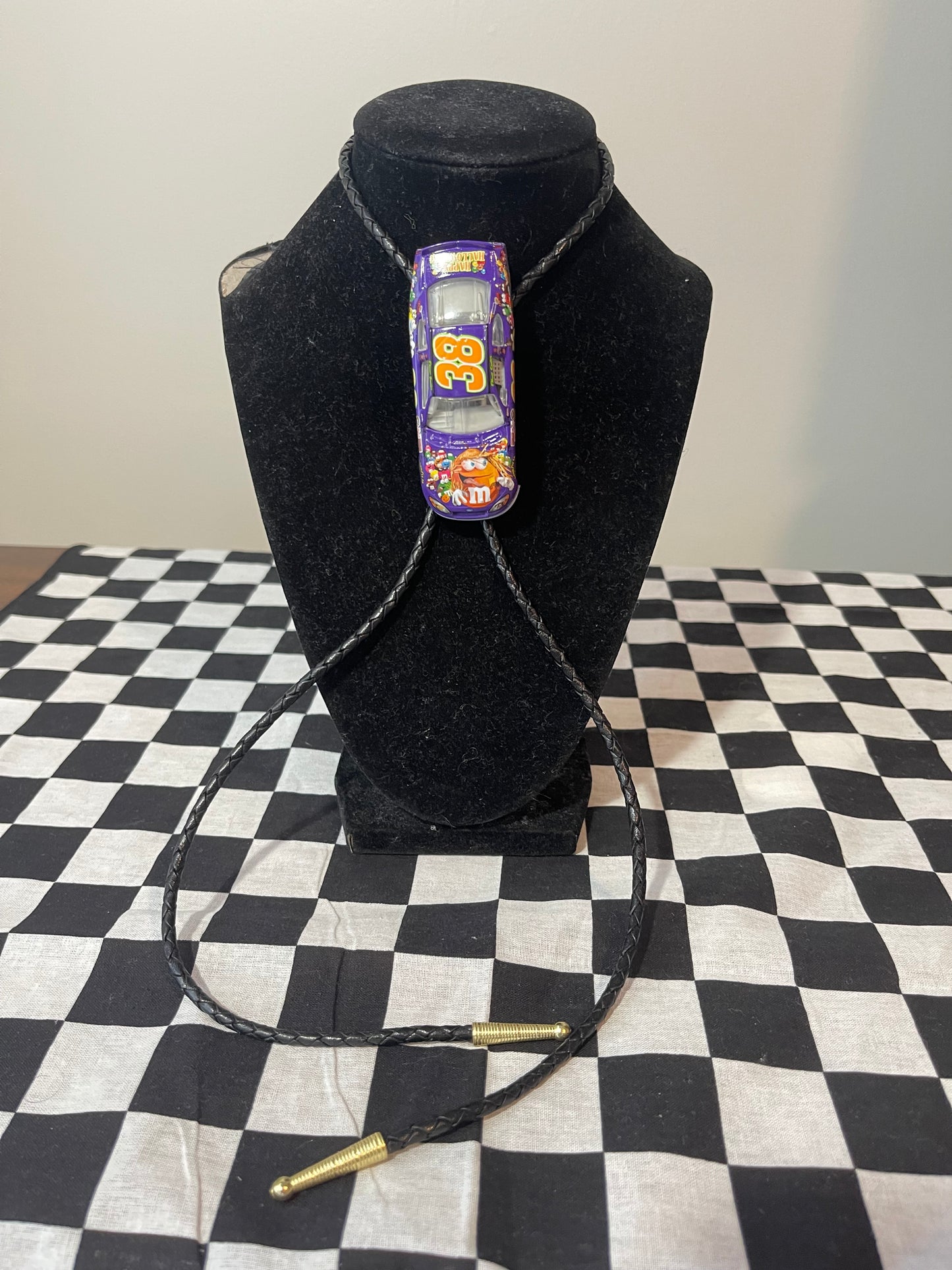 Nascar Bolo Tie - Elliot Sadler #38 M&M’S Halloween