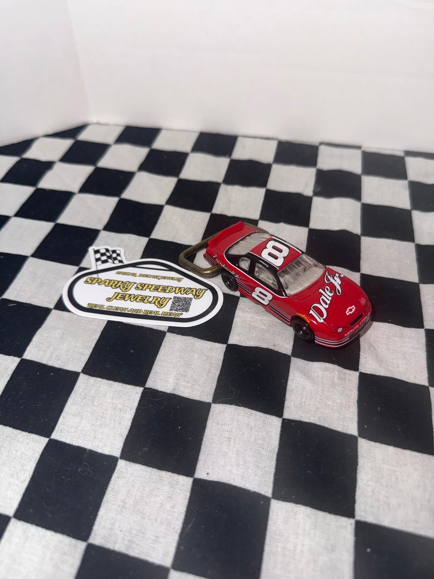 Nascar Diecast Belt Buckle - Dale Earnhardt Jr. #8