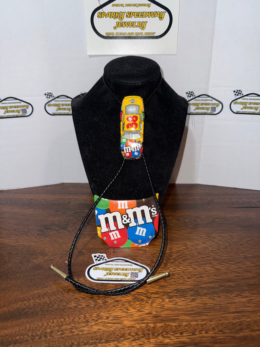 Nascar Bolo Tie - Elliott Sadler #38 M&M’S