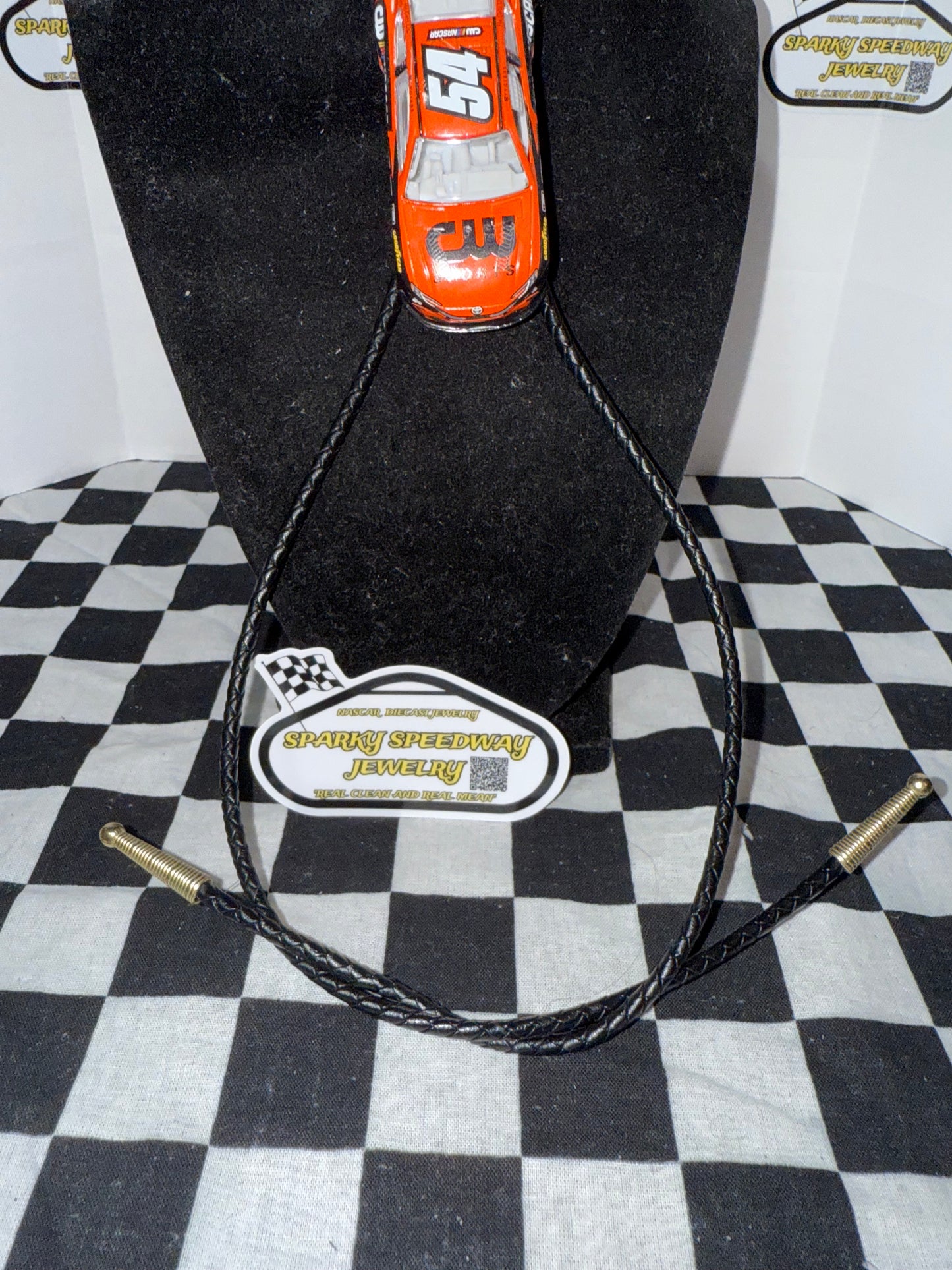 Nascar Bolo Tie - Ty Gibbs #54 CW Sports