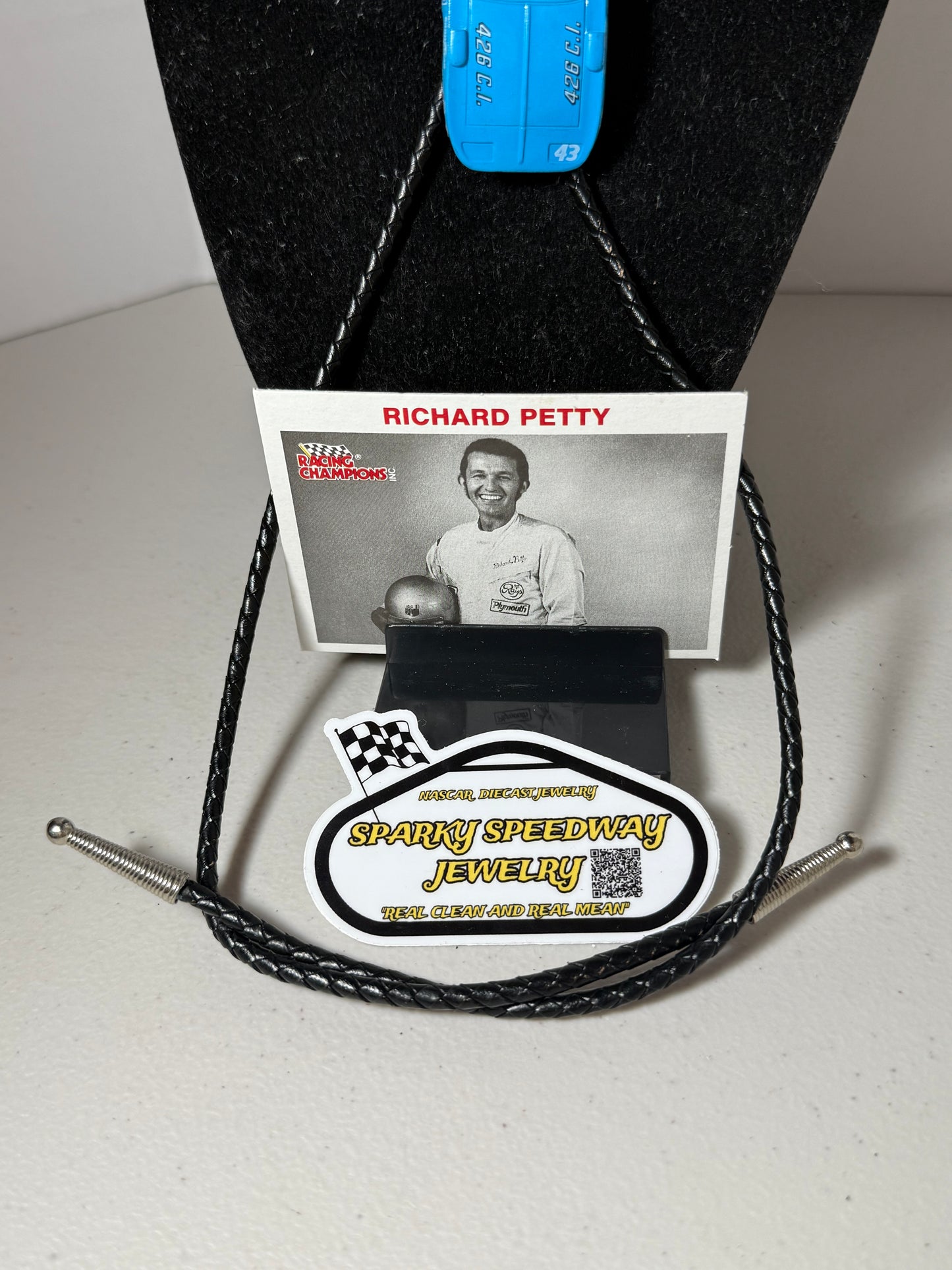Nascar Bolo Tie - Richard Petty #43 (SuperBird)